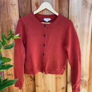 Velvet cardigan
